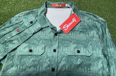 Shinesty Spirit Hound Distillers Shirt Men's Medium Colorado Whiskey Wine NEW