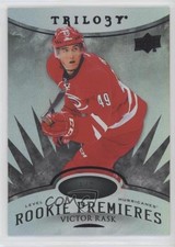2014 Upper Deck Trilogy Level Rookie Premieres Radiant Black 1/3 Victor Rask 2nk
