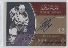 2009-10 O-Pee-Chee Premier Signings 41/50 Artem Anisimov #PS-AA Auto o1m