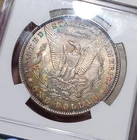 1900 Morgan Dollar NGC MS 63 amazing TONER! great  Rainbow Colors & Luster!