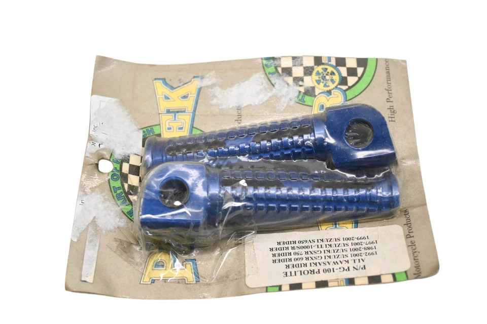 Prolite Kawasaki Suzuki Blue Rider Peg Kit GSXR 600 750 SV65 - Изображение 2 из 3