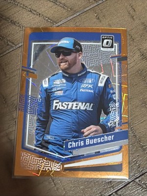 2024 Donruss #45 Chris Buescher Optic Orange Velocity