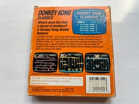 RARE ! Donkey Kong Classics   SMALL BOX - PAL  B  EEC - Nintendo NES