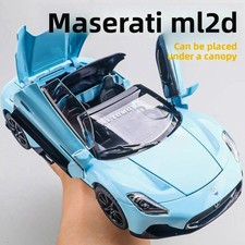 1/24 Maserati MC20 Cabrio Diecast Model Car Sound Light Toy Gift