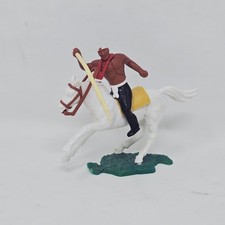 Timpo Swoppets American Wild West Mounted Indian On Horse Vintage