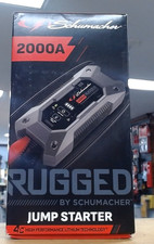 Schumacher Sl1612 Rugged 2000a Portable Lithium Jump Starter Power Bank