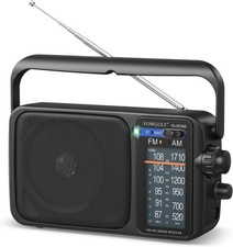 AM FM Radio with Best Reception,Bluetooth Portable AM FM Transistor,Battery Oper
