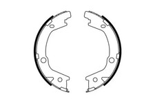 Bremsbackensatz, Feststellbremse 0 986 487 770 BOSCH für HYUNDAI KIA