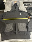Sinners Attire Hoodie XL Black White Utility Cargo Sweatshirt Pockets