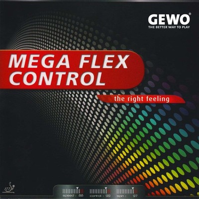 GEWO Tischtennisbelag / Mega Flex Control / NEU /