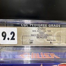 Controversial Horror Classic NES Chiller &mdash; CGC 9.2 A+ Ippy&rsquo;s Sea Girt Collection