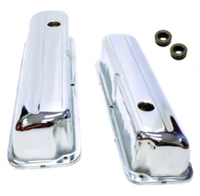 Chrome Steel Valve Covers - Fits Ford (352-390-428) 1958-1976