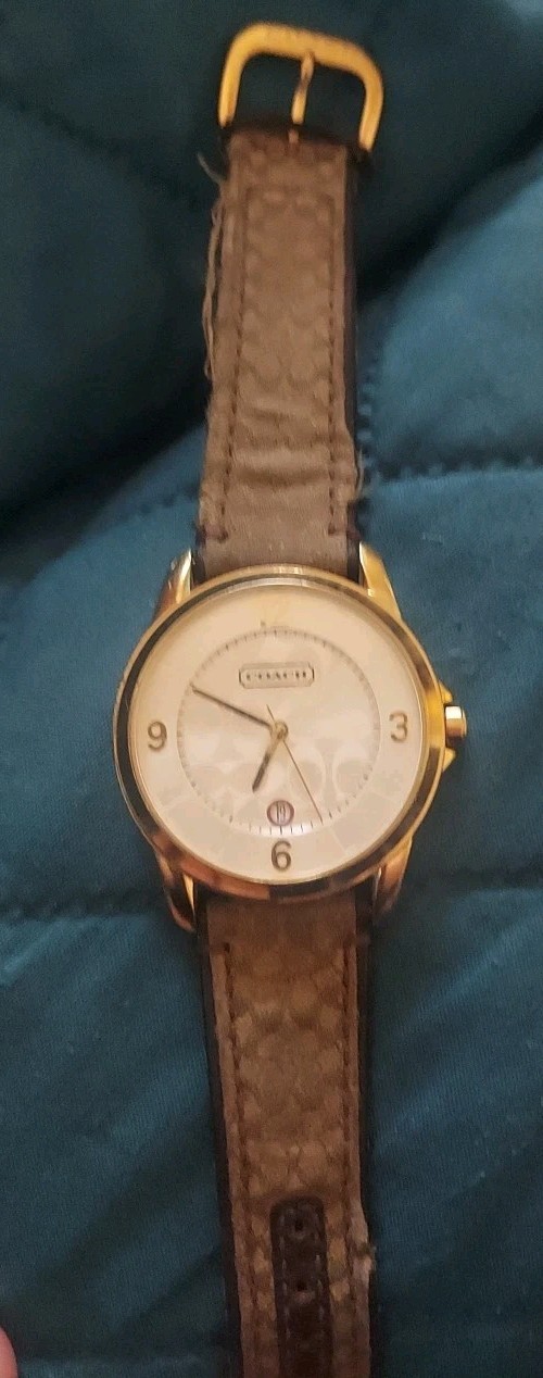 Coach Watch !!!!  Men M502 Ca.13.2.34.0455 Analog Quartz thumbnail 3