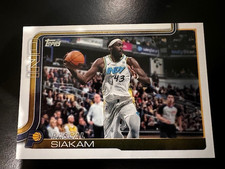 2024-25 Panini Silhouette - Pascal Siakam, Pascal Siakam #53 Bronze /49