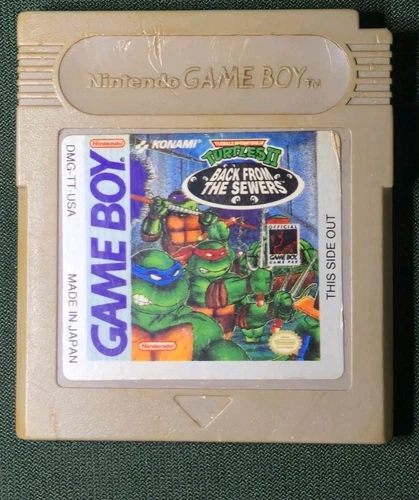 Teenage Mutant Ninja Turtles II: Back From The Sewers Nintendo Game Boy Game