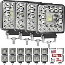 LED Tractor Work Lights for Trucks, 20PCS 123W 4 Inch LED Work Light 123W 20PCS