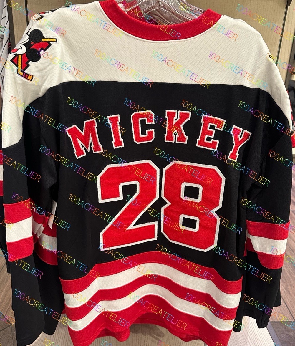 Disney Parks Disneyland Mickey Mouse Hockey Jersey New 2025 *All