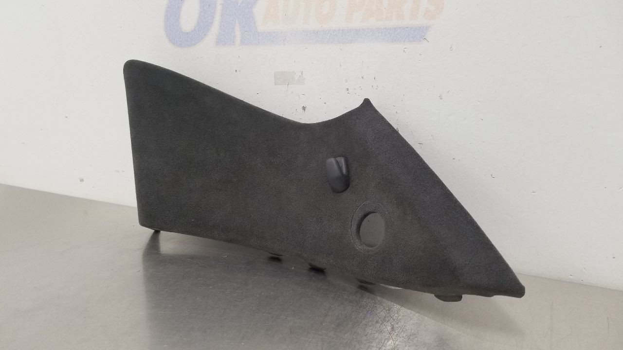 11 AUDI R8 COUPE INTERIOR QUARTER PANEL UPPER TRIM C PILLAR LEFT DRIVER BLACK
