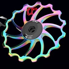 Leichte CNC Schaltwerkrolle für Rennrad mit Porzellankugeln 11T
