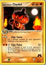 Team Magma's Claydol 33/95 Uncommon Team Magma vs Team Aqua Pokemon MP on eBay