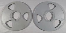 Lot of 2 Polyline 10.5" x 1/4" Plastic Empty Take-up  Reels