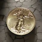 One (1) 2015 $5 American Gold Eagle 1/10 oz Gold Coin Uncirculated, NO RESERVE