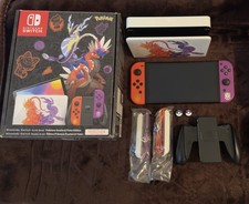 Nintendo Switch OLED Pokemon Scarlet And Violet Edition Boxed