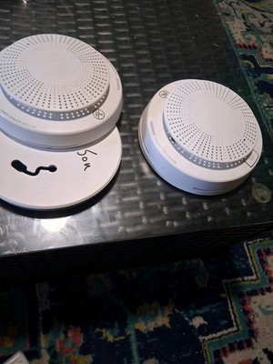 Ademco Smoke Detector Set, Battery Operated, Easy Installation Pair Sixcova
