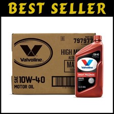 High Mileage Motor Oil 10W-40 - MaxLife Technology, 6 Quarts 56.39 per gallon