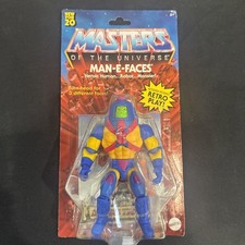 MASTERS OF THE UNIVERSE  Man-E-Faces - 2020 Origins Mattel 5.5  MOC retro motu