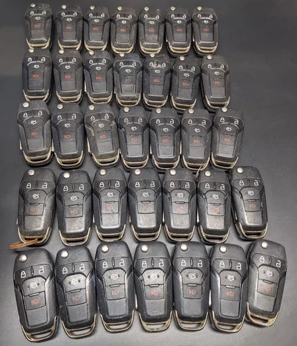 LOT OF 35 OEM FORD FLIP KEY FOB REMOTES  N5F-A08TAA 4 BUTTONS