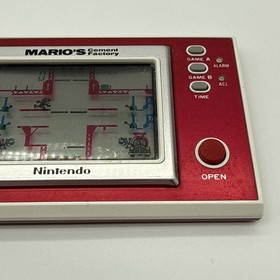 Nintendo Mario&rsquo;s Cement Factory Game & Watch - Working