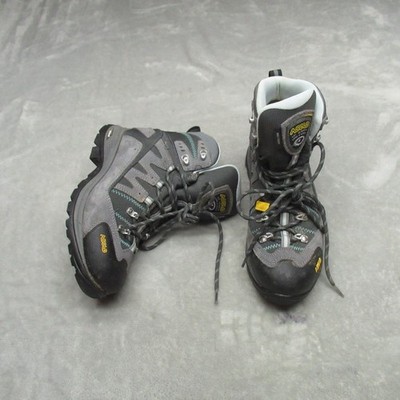 Asolo Neutron Hiking Boot Women 7.5 Grey Trekking Trail Goretex Waterproof Ankle