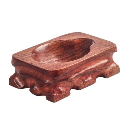 Handmade Wooden Tobacco Pipe Stand Holder Portable Single Pipe Rest Rack