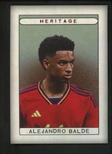 2024 Alejandro Balde 09/10 Futera Unique Heritage