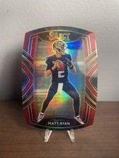 2021 Select #211 FIELD LEVEL Matt Ryan RED PRIZM DIE CUT PARALLEL (J20)
