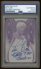 Ric Flair "Save the Boobies" PSA/DNA Plate 2013 Leaf Sports Heroes Auto WWF WCW