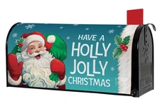 Holly Jolly Nylon Mailbox Cover