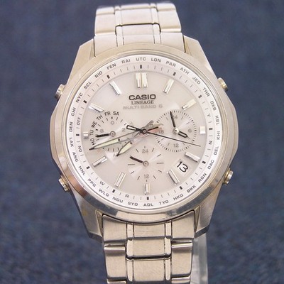 Casio Lineage LIW-M610 Chronograph Solar Funk Wave Ceptor Uhr Japan Modell