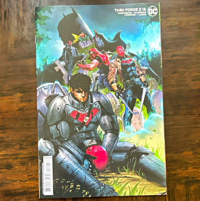 Task Force Z 12 B Variant! NM 2022 Travis Mercer Cover DC Comics