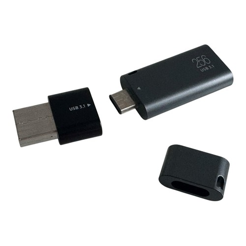 Samsung USB Type-C 256GB USB Flash Drive Memory Stick Backup Pen UK Tested - Afbeelding 8 van 24