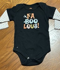 Baby Halloween Costume Bodysuit Size 0-3 Months