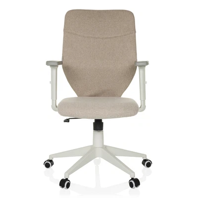 hjh OFFICE Bürostuhl Drehstuhl Home-Office COSIO II beige höhenverstellbar