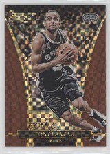 2015-16 Panini Select Courtside Copper Prizm 12/49 Tony Parker #287 HOF 1yj