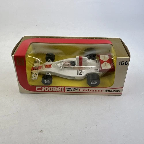 Vintage Corgi Diecast Metal Grahams Hill Embassy Shadow F1 Racing Car
