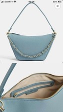 M&S Blue Vegan Leather Handbag