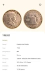 1963 Franklin Half Dollar
