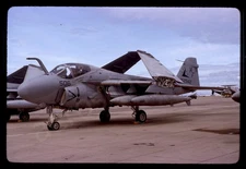 US Navy Grumman A-6E 152942 Aug 91 Kodachrome Slide/Dia B10