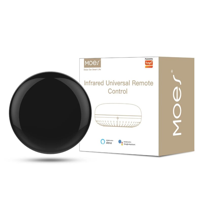 MOES WiFi Smart IR Remote Control Universal Hub Tuya App Alexa Google Home TV AC