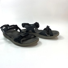 Woman Youth Black Columbia Techsun Sandals Size 5 Double Strap Cushioned Outdoor